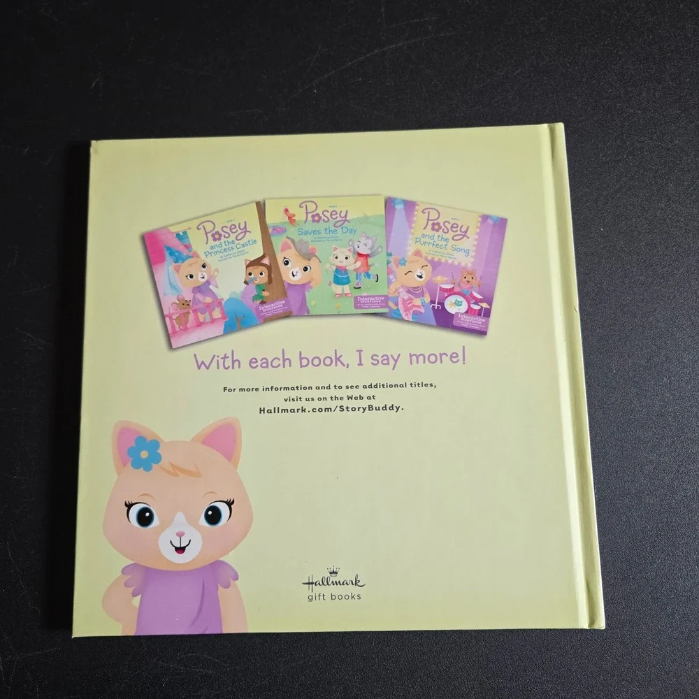 Hallmark Posey and the Purrfect Song Interactive Storybook Hardcover Book 3